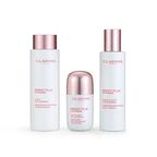 Clarins Bright Plus Ritual Set brightening skincare collection for radiant hydrated skin Find Online Today at Paris Gallery Qatar