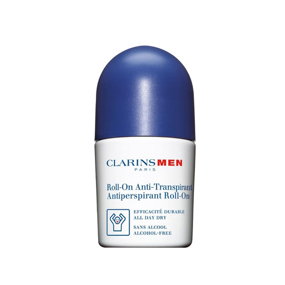 Clarins Men Antiperspirant Roll-On 50ml daily freshness deodorant Order Online Today Paris Gallery Qatar