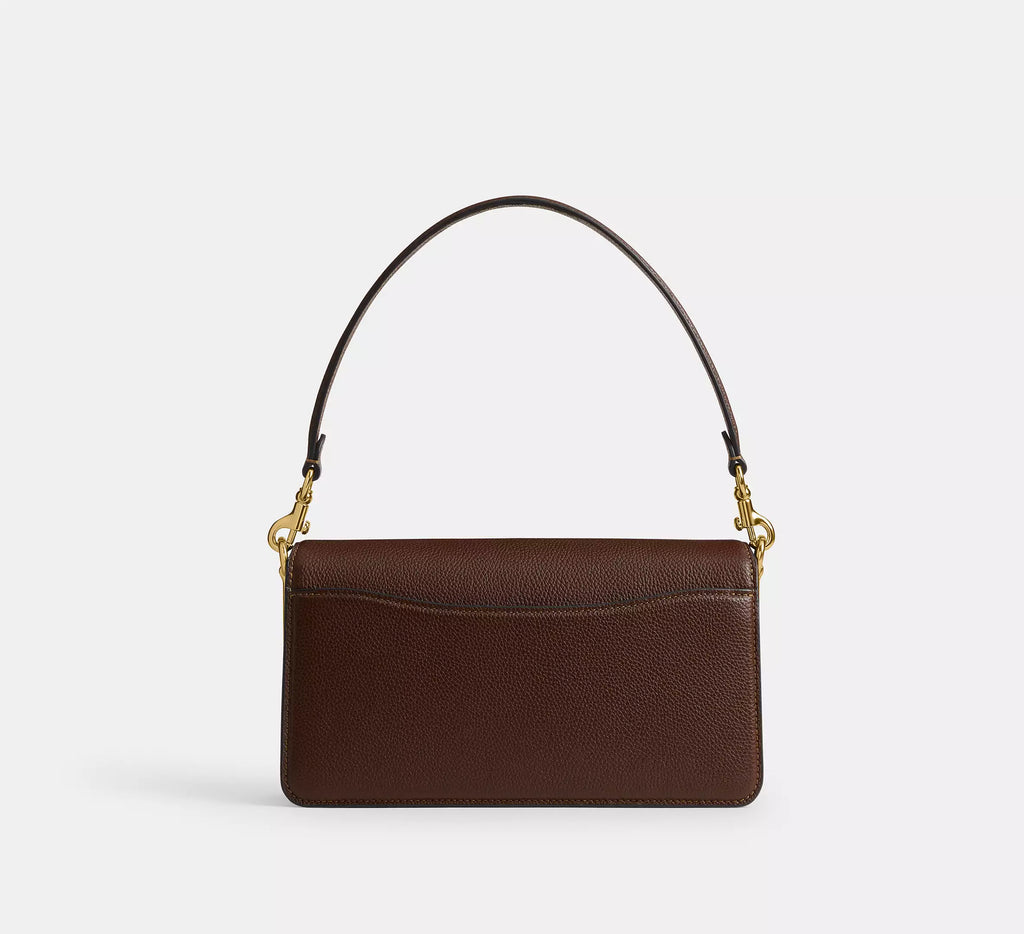 Coach CH857 Tabby women merlot leather shoulder bag signature C design luxury style Shop Now Online Paris Gallery Qatar