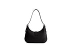 Coach Hamptons women black leather hobo shoulder bag elegant everyday style Paris Gallery Qatar
