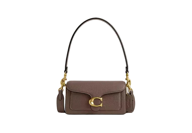 Coach Tabby women brown leather shoulder bag elegant structured design Shop the Latest Online Paris Gallery Qatar