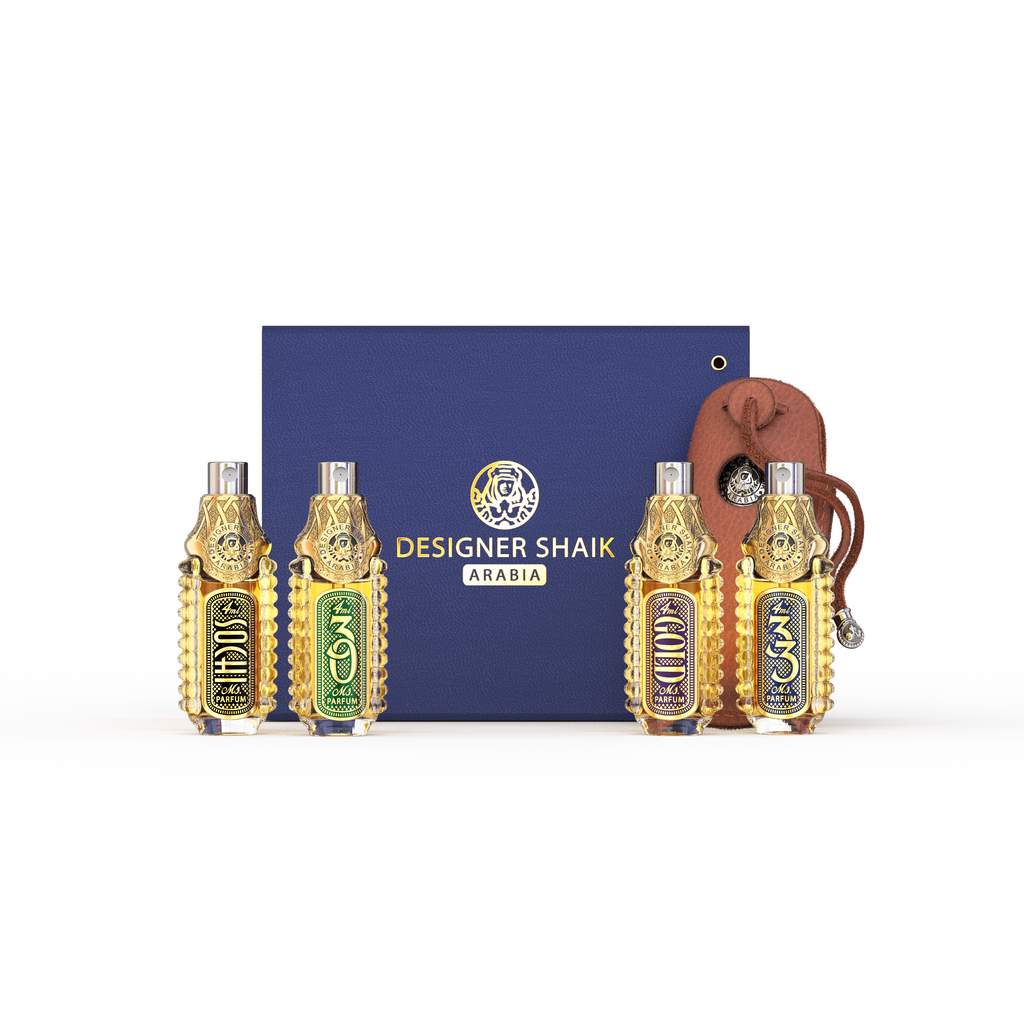 Designer Shaik Petite Perfume Collection for Women 4x4ml luxury miniature fragrance set – available online