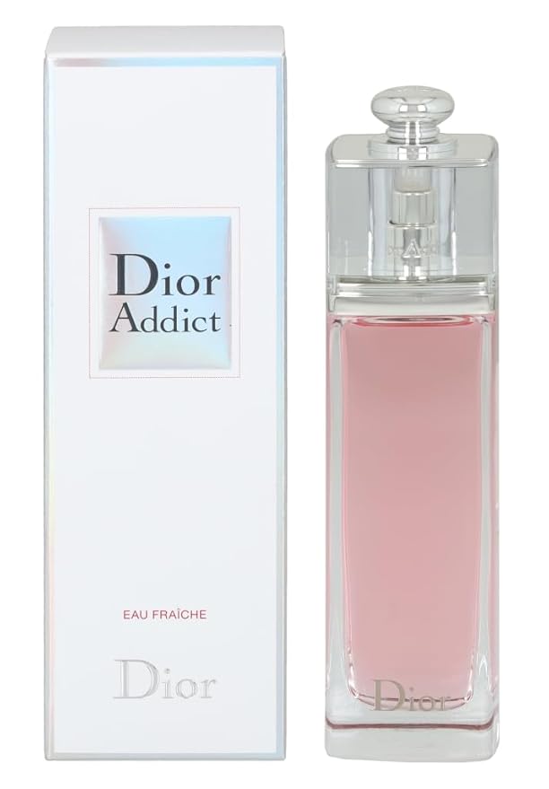 Dior Addict Eau Fraîche Eau de Toilette 100ml perfume bottle with packaging – Paris Gallery Qatar