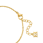 Escada Linda Women’s Gold-Tone Double Layer Mother-of-Pearl Bracelet