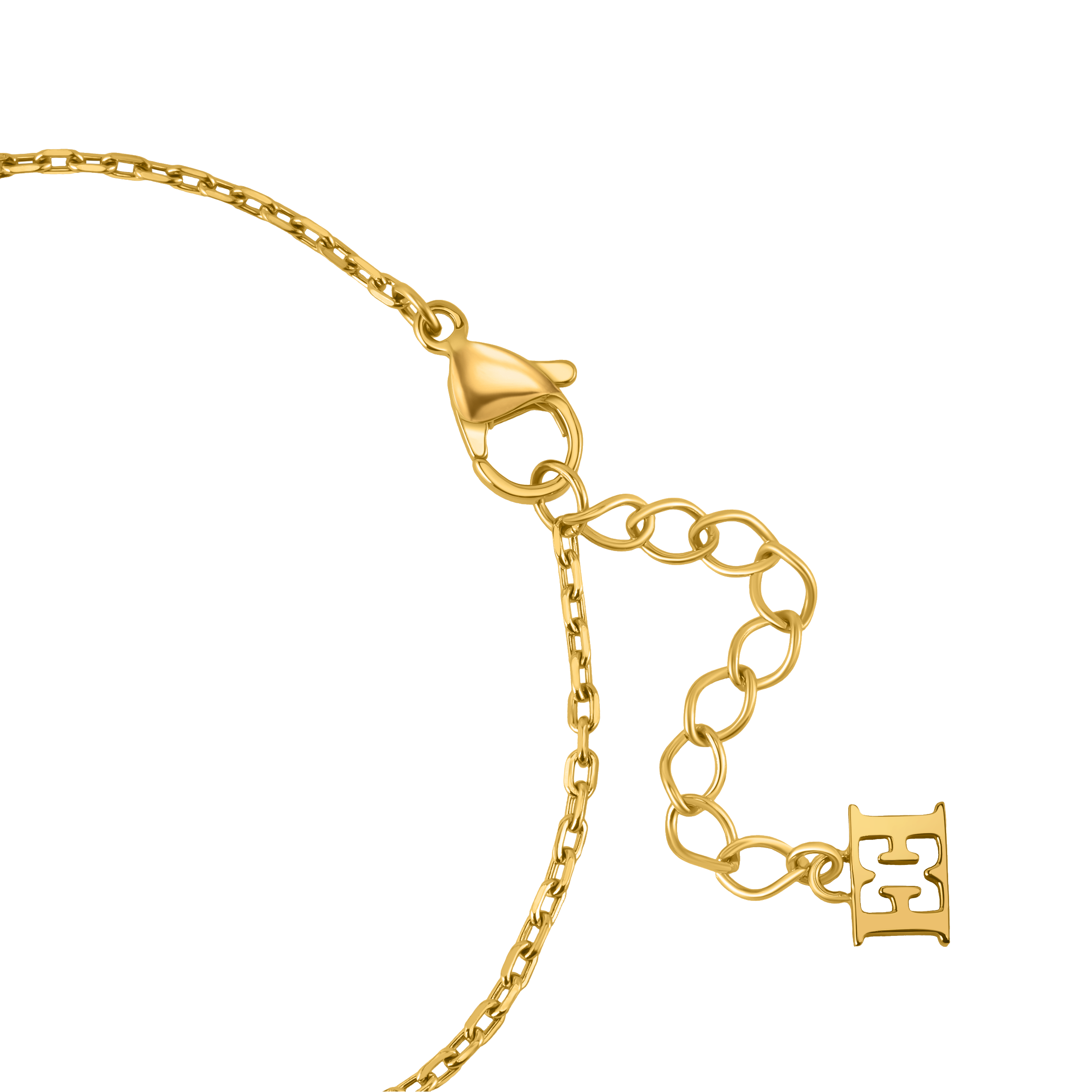Escada Linda Women’s Gold-Tone Double Layer Mother-of-Pearl Bracelet