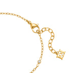 ESCADA NAOMI ROUND LOGO CUTOUT WITH MOP BRACELET