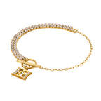 ESCADA DIANA HALF & HALF WITH CNT MOTIF BRACELET