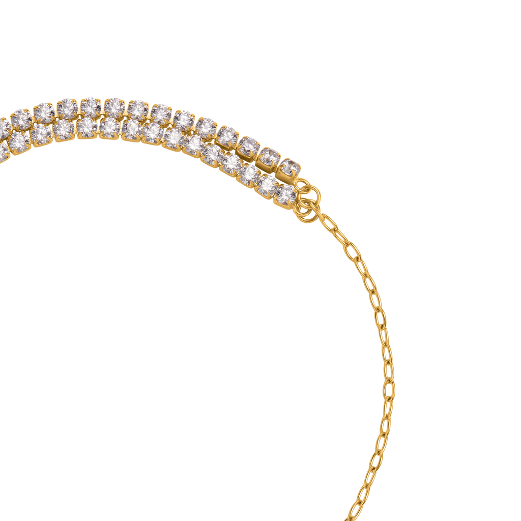 ESCADA DIANA HALF & HALF WITH CNT MOTIF BRACELET