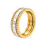 MOP RING WITH ESCADA LOGO 56