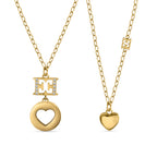 ESCADA MIA HEART MOM & ME NECKLACE