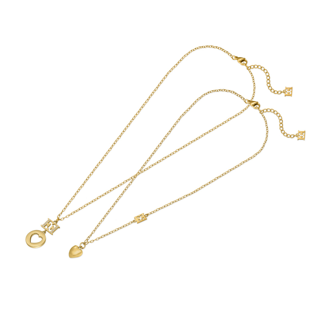 ESCADA MIA HEART MOM & ME NECKLACE