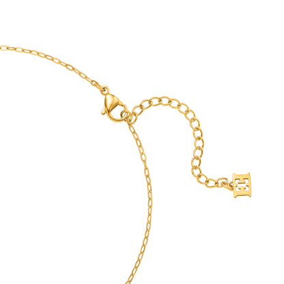 ESCADA FLORENCE GP BEADS LOGO AND PEARLS L NECKLACE