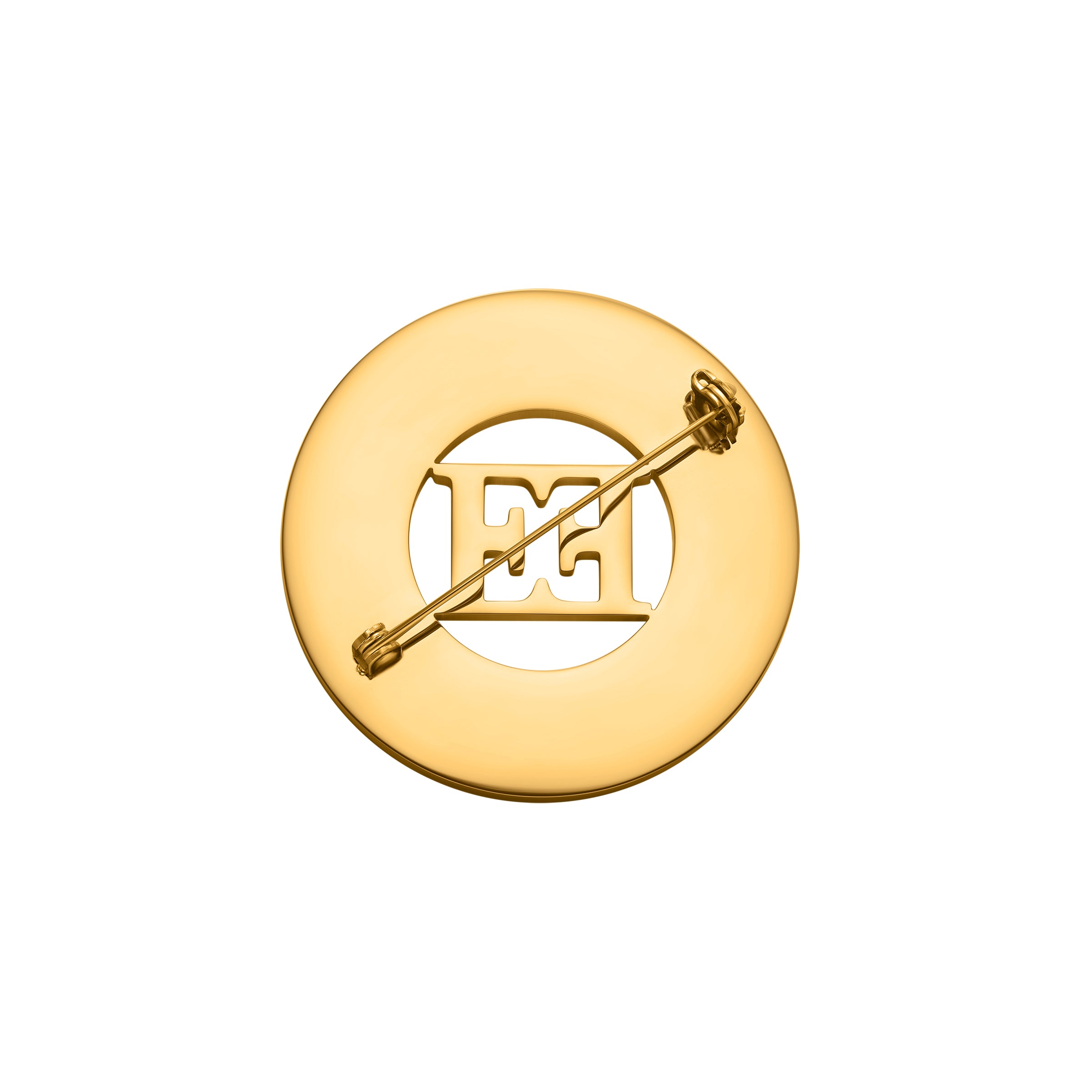 ESCADA ALICE ROUND RING WITH CNT ESCADA LOGO