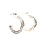 Esprit Earrings Stainless Steel C Style With Stone