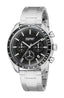 Esprit Men's Black Dial Silver-Tone Chronograph Watch