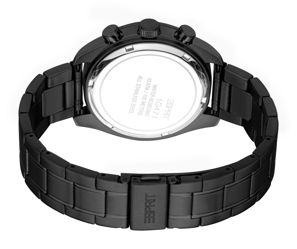 Esprit Men's Black Chronograph Watch