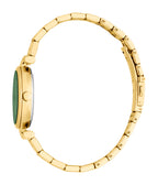 Esprit Ladies' Green Dial Gold-Tone  Watch
