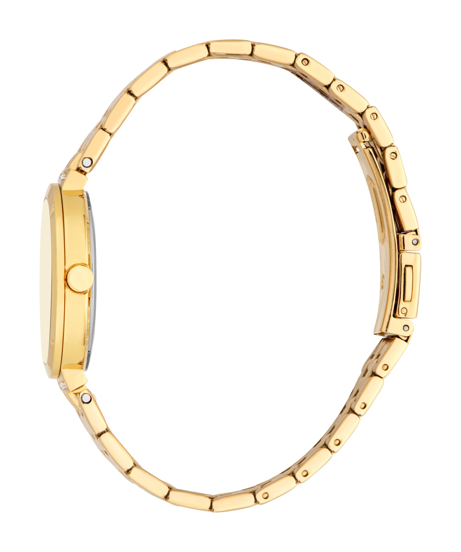 Esprit Ladies' Gold-Tone Watch & Bracelet Set Esprit Ladies' Gold-Tone Watch & Bracelet Set