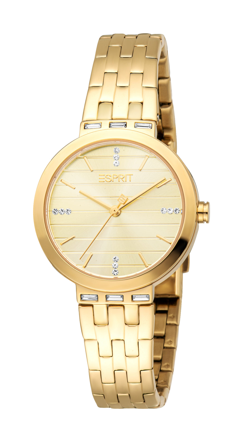 Esprit Ladies' Gold-Tone Watch & Bracelet Set