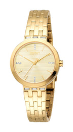Esprit Ladies' Gold-Tone Watch & Bracelet Set