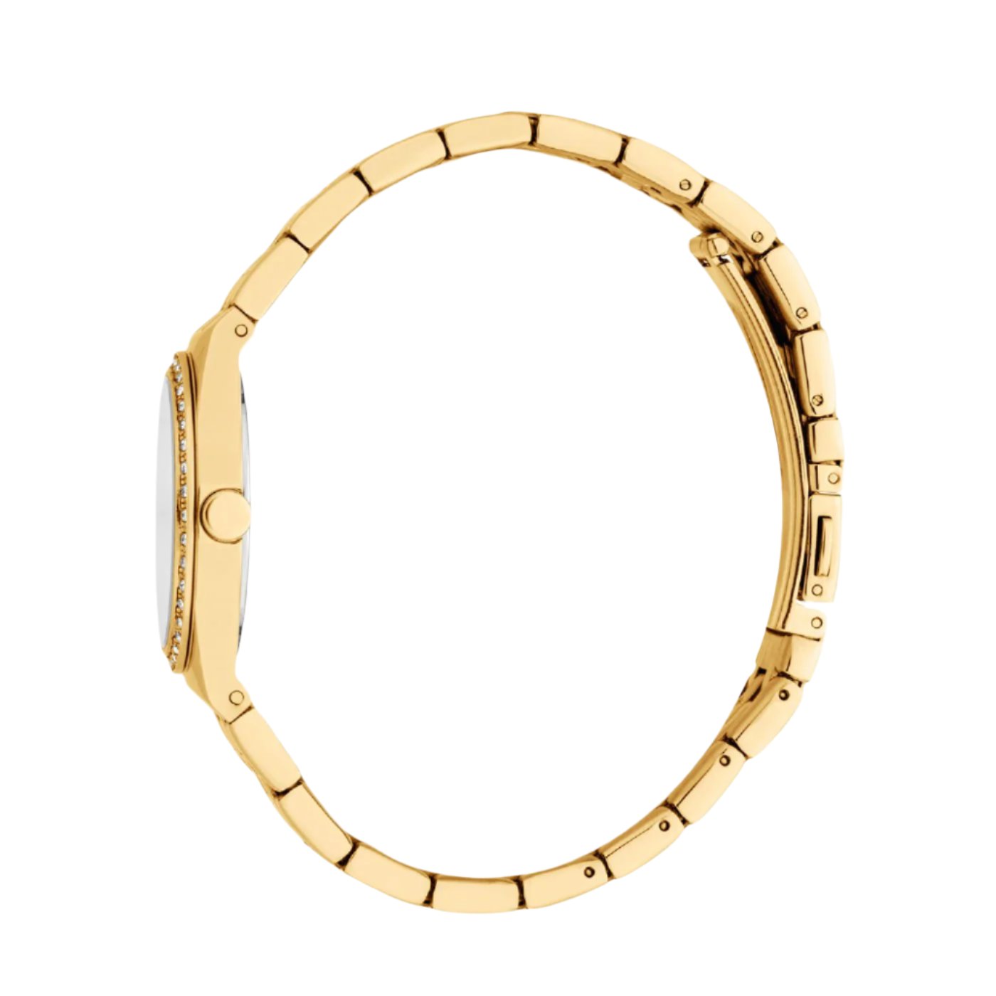 Esprit River Ladies Silver Dial Gold Tone Watch Esprit River Ladies Silver Dial Gold Tone Watch