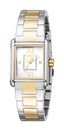 Esprit Ladies' Two-Tone Rectangular Bracelet Watch