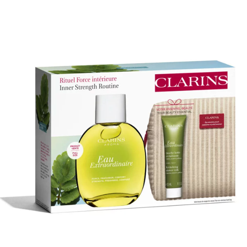Clarins Eau Extraordinaire – Inner Strength Routine Set