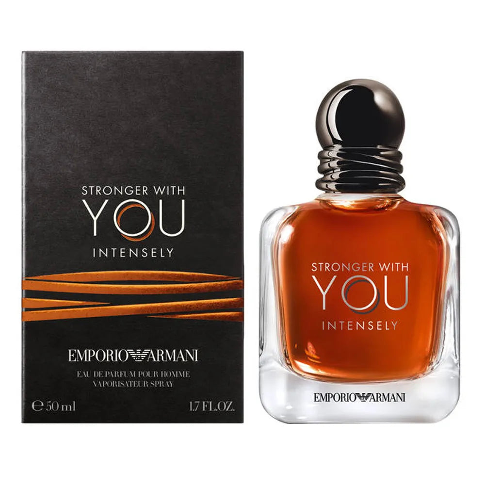 Emporio Armani Stronger With You Intensely EDP 50ml men fragrance luxury scent Qatar Now Online