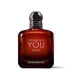 Emporio Armani Stronger With You Parfum 100ml intense amber woody fragrance Qatar luxury perfume Shop Now Online