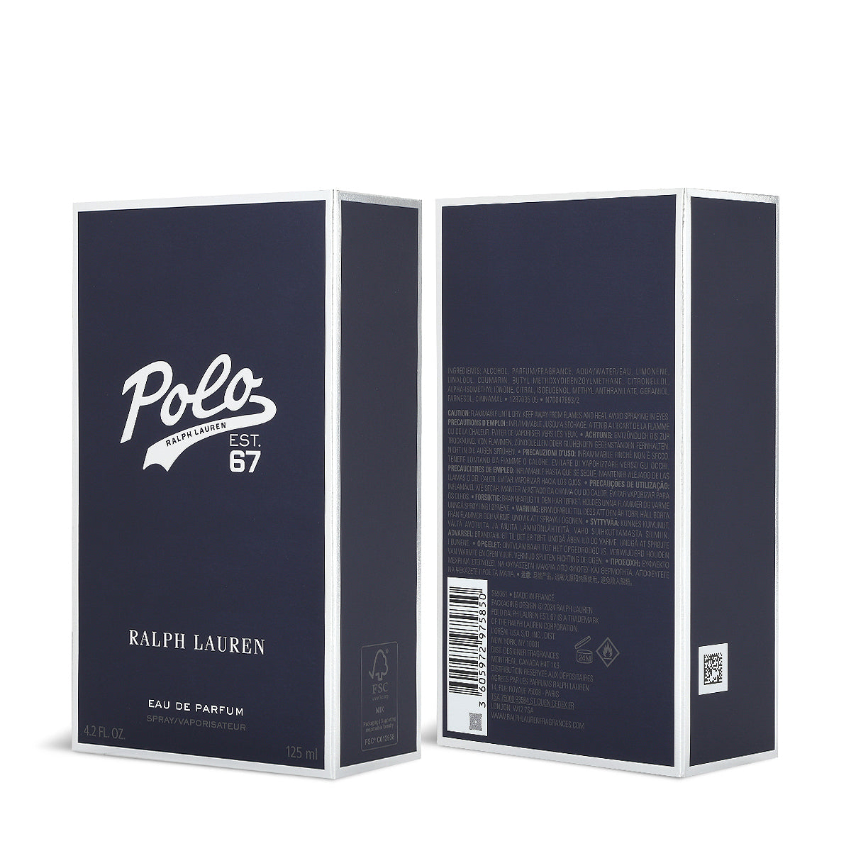 Ralph Lauren Polo 67 EDP 125ML Ralph Lauren Polo 67 EDP 125ML