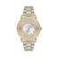 Freelook women's watch with silver dial and stainless steel bracelet