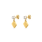 Guy Laroche Audrey Earrings with Pearls