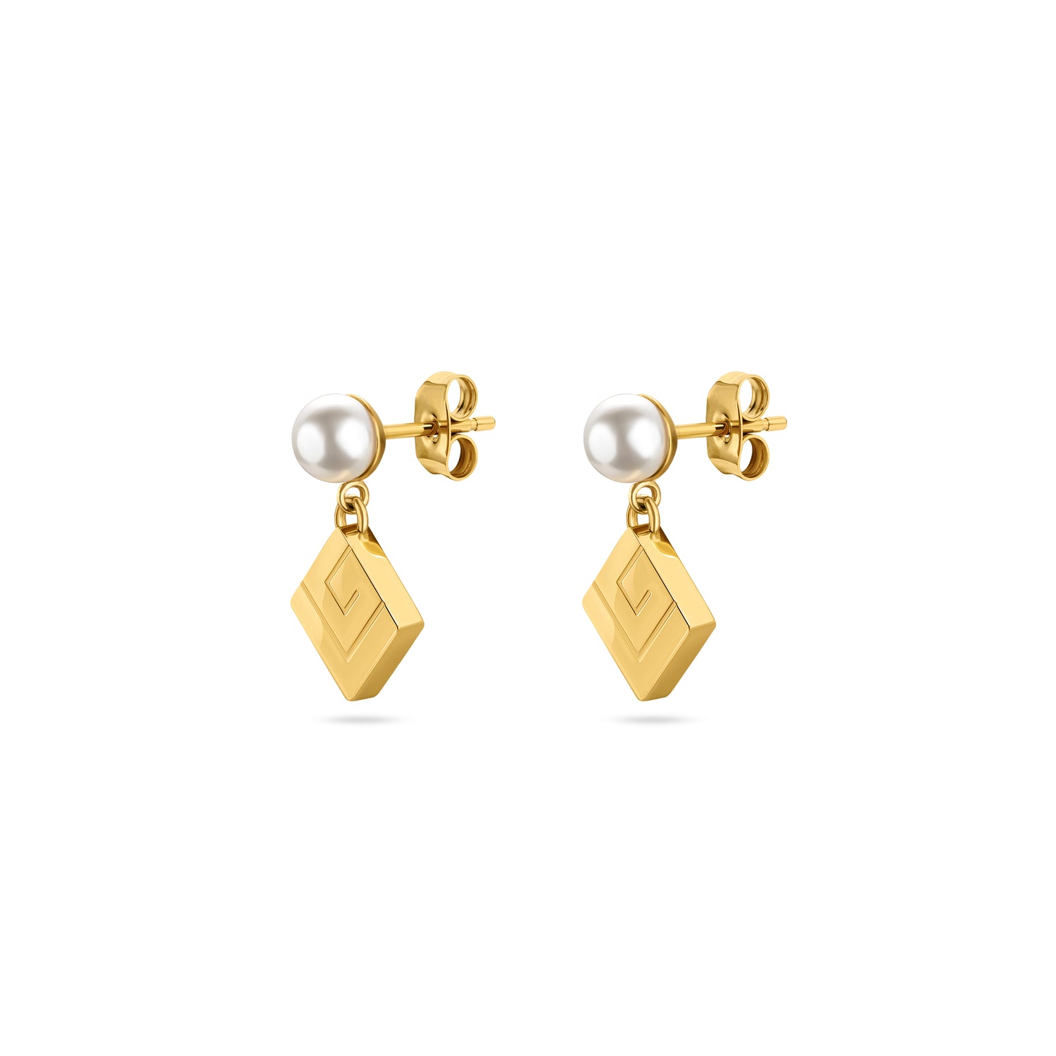 Guy Laroche Audrey Earrings with Pearls