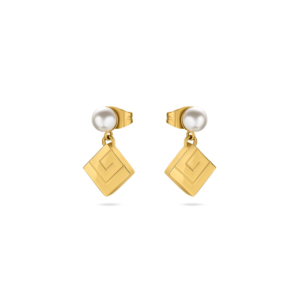 Guy Laroche Audrey Earrings with Pearls