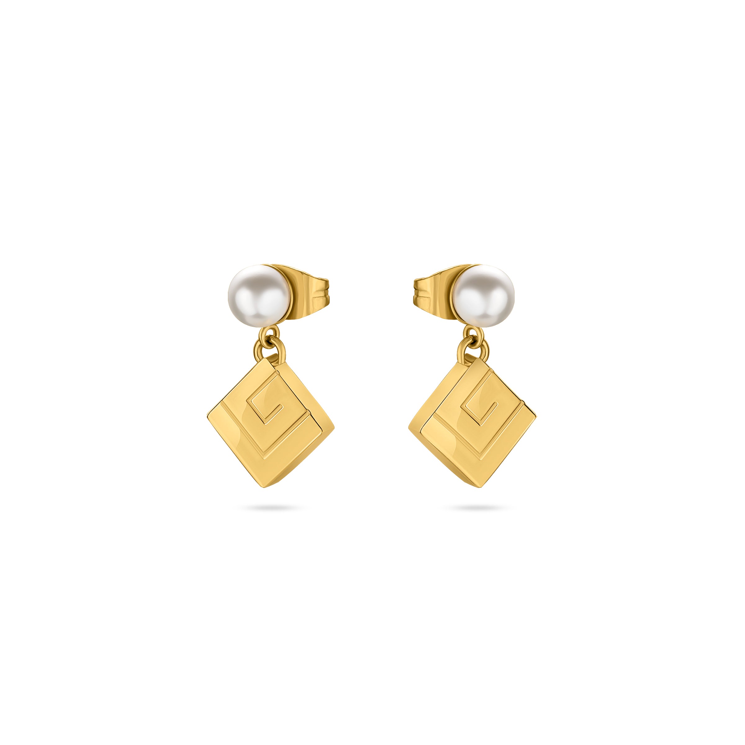 Guy Laroche Audrey Earrings with Pearls