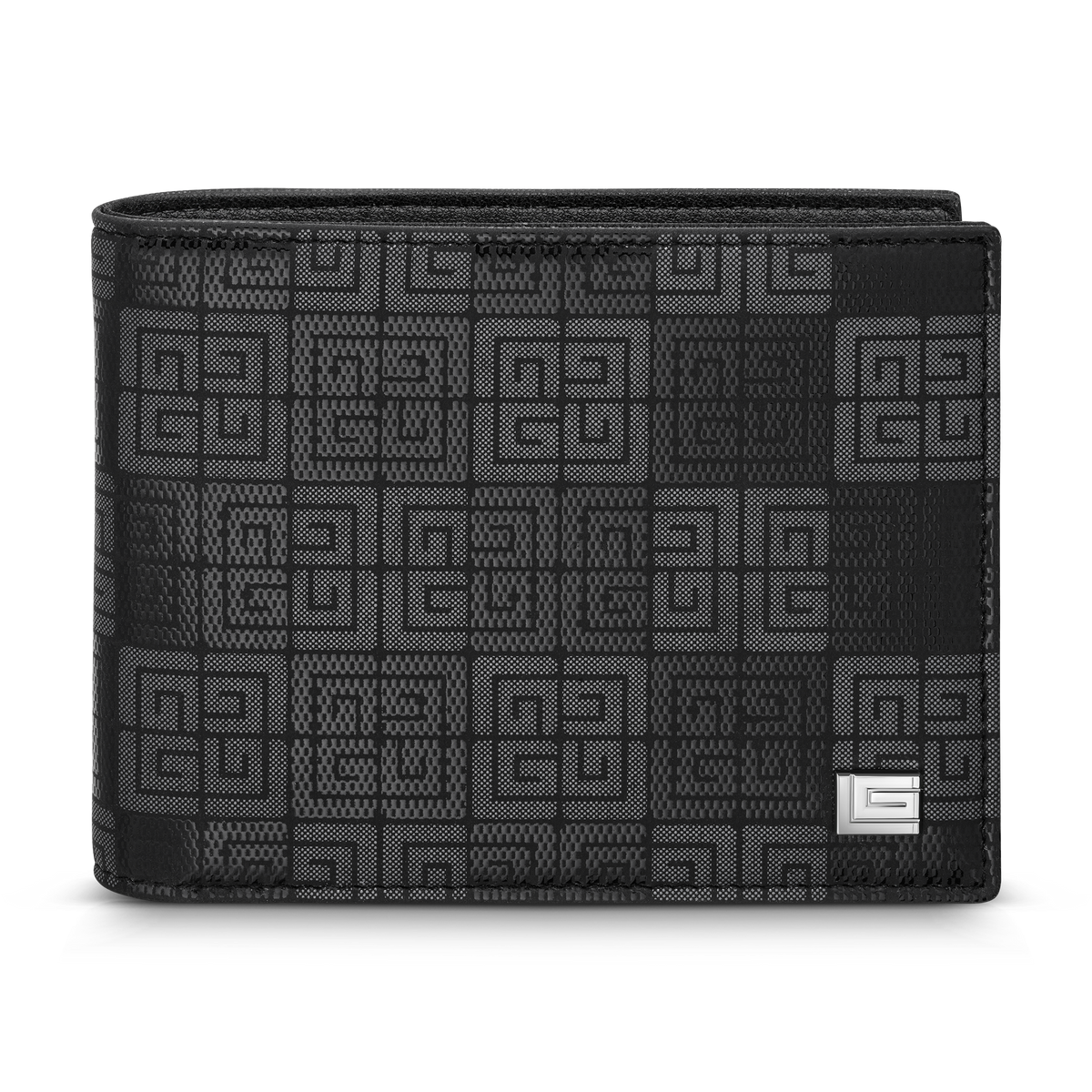 Guy Laroche Gabriel Wallet 110x90mm Black Vegan Leather Guy Laroche Gabriel Wallet 110x90mm Black Vegan Leather