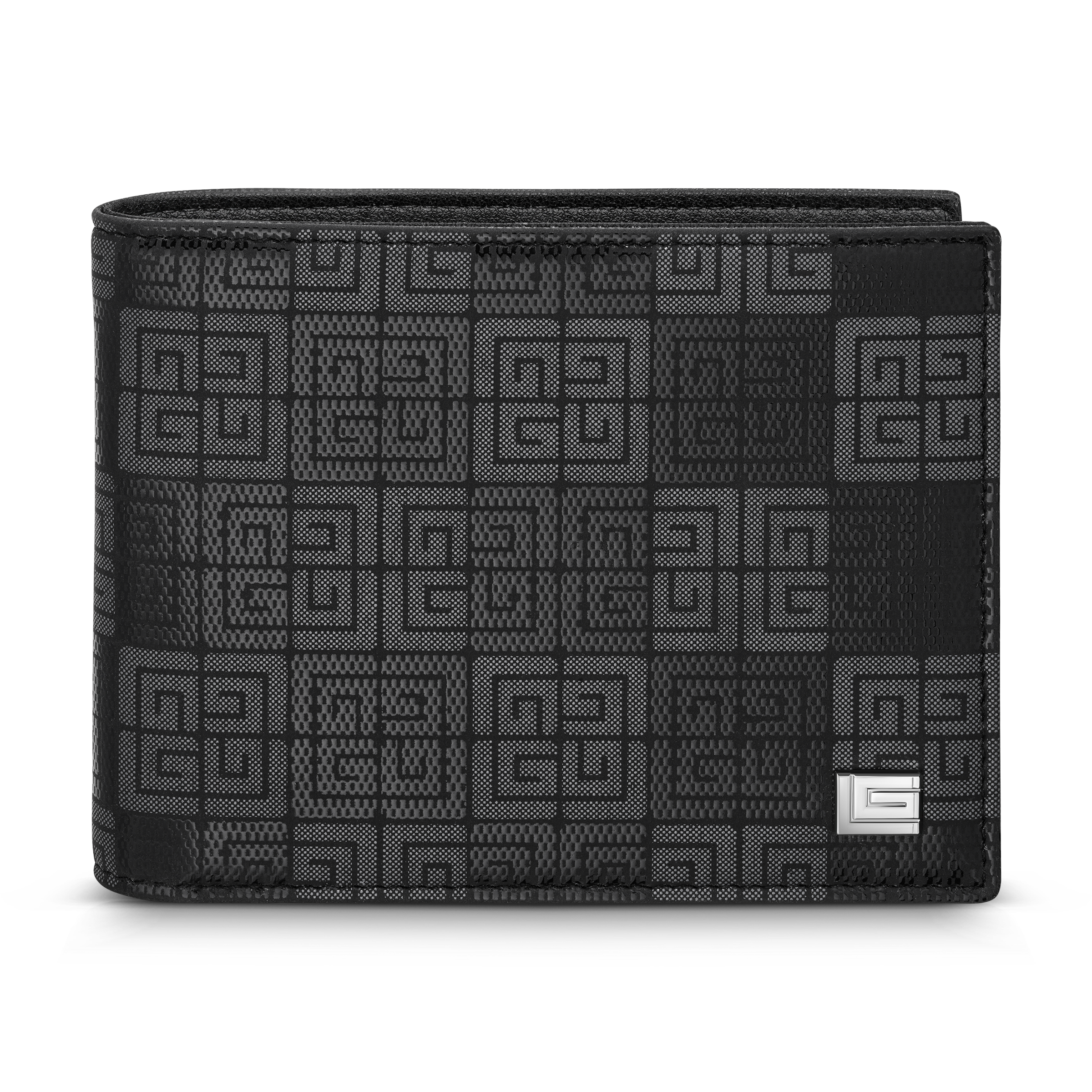 Guy Laroche Gabriel Wallet 110x90mm Black Vegan Leather