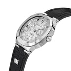 GUY LAROCHE Charlie Multifunction Round Dial Silver Swiss Made Watch for Men