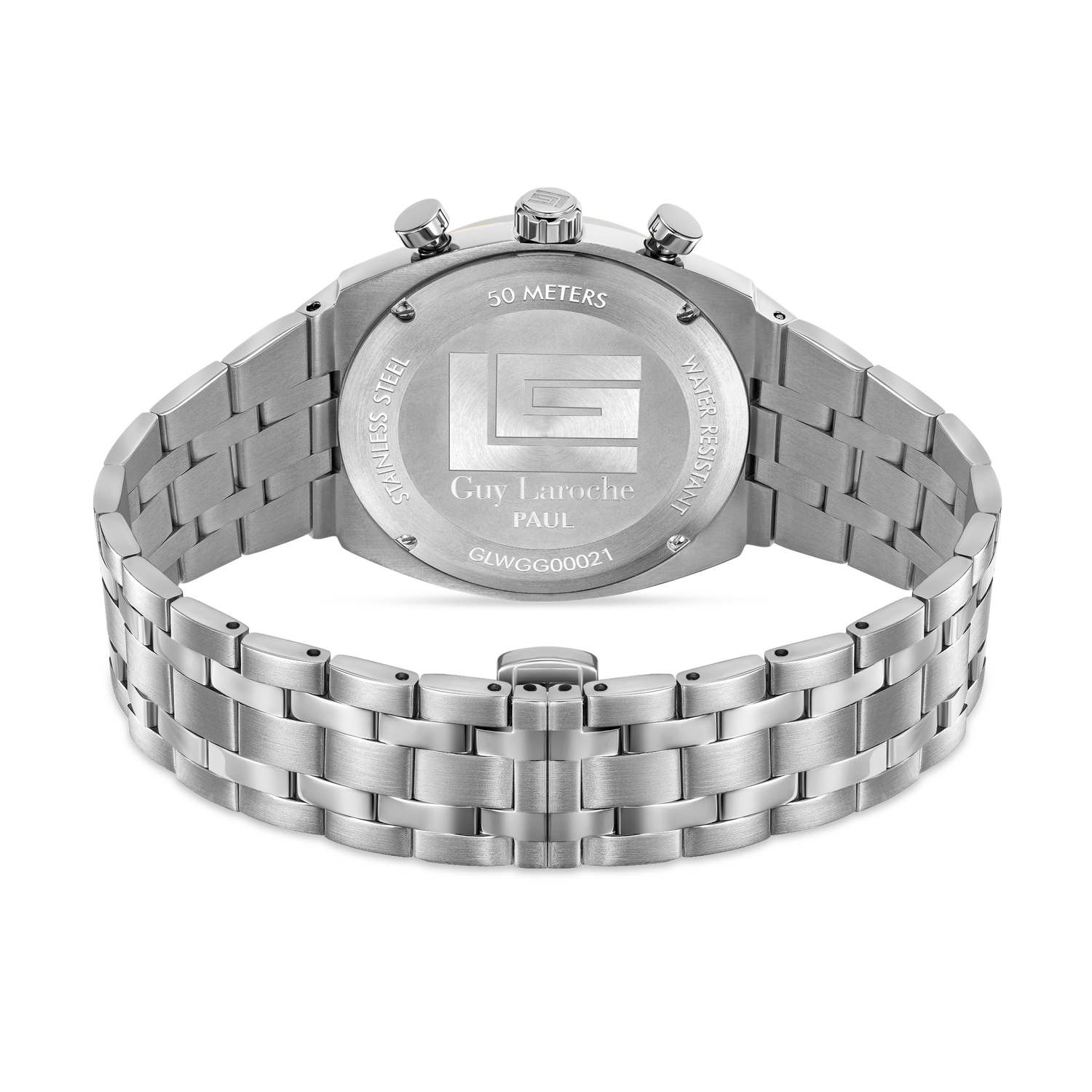 Guy Laroche Blue Pattern Dial Watch Guy Laroche Blue Pattern Dial Watch