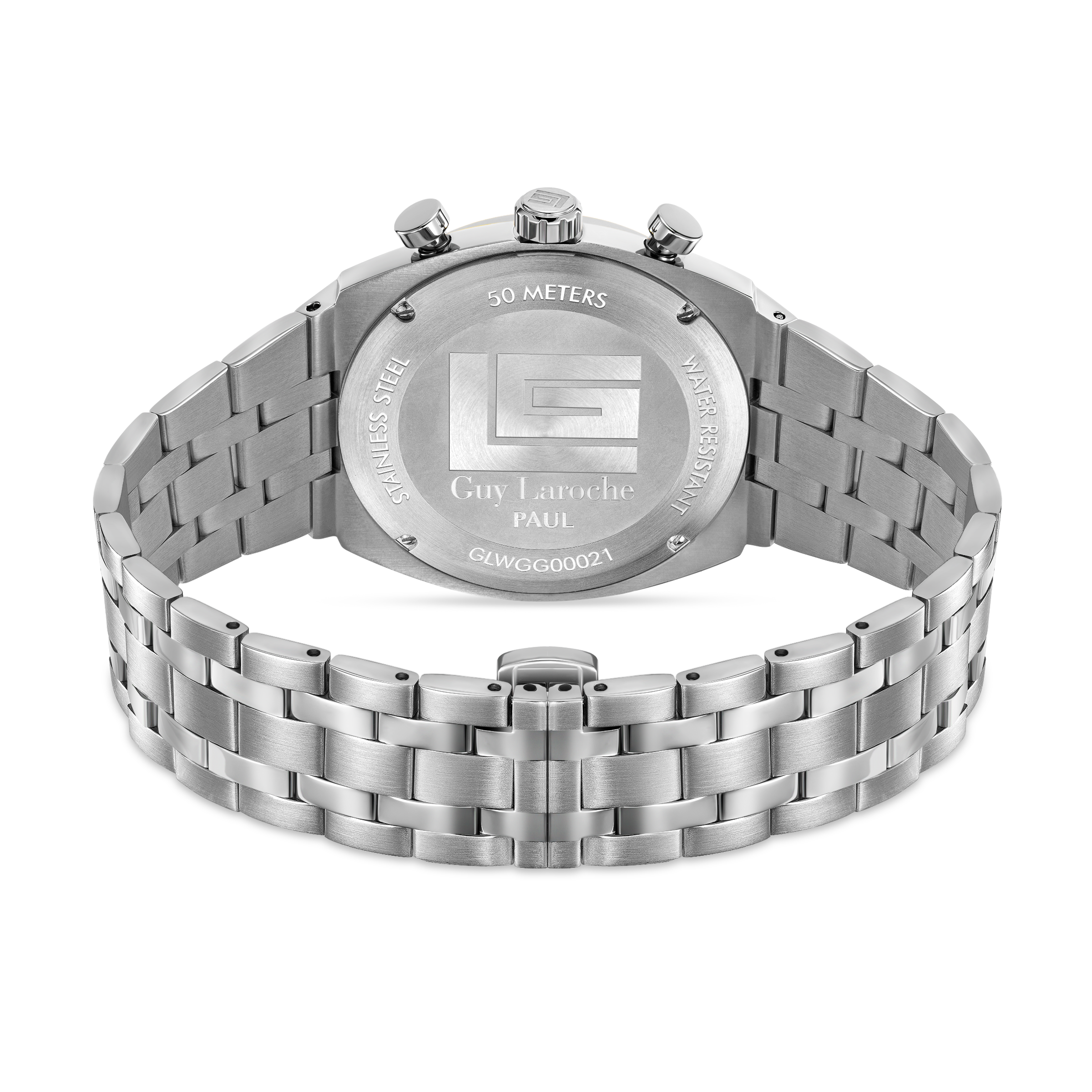 Guy Laroche Paul Gift Set Stainless Steel Watch Blue Dial
