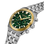 Guy Laroche Olive Green Pattern Dial Watch