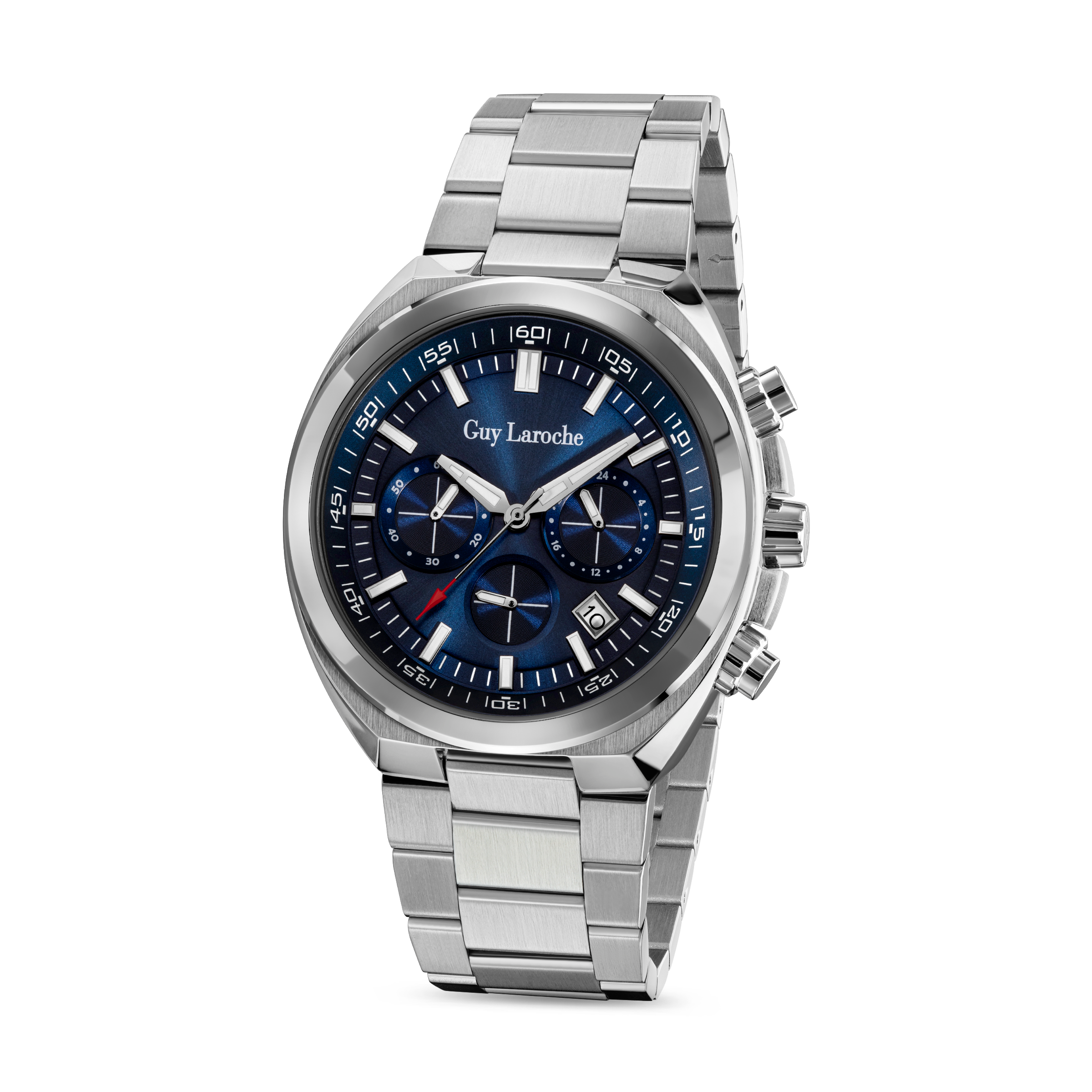 Guy Laroche Blue Sunray Dial Watch