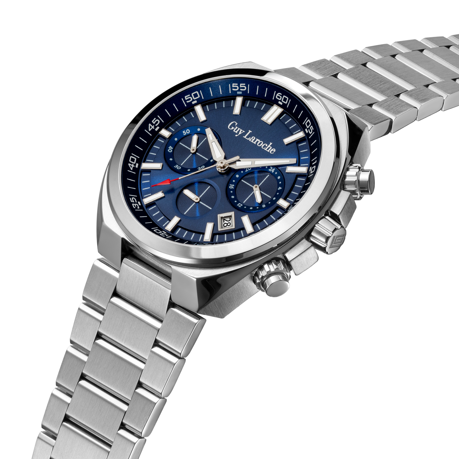 Guy Laroche Blue Sunray Dial Watch Guy Laroche Blue Sunray Dial Watch