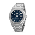 Guy Laroche Blue Pattern Dial Watch