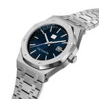 Guy Laroche Blue Pattern Dial Watch