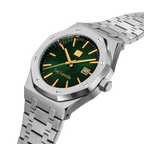 Guy Laroche Green Pattern Dial Watch