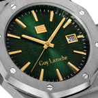 Guy Laroche Green Pattern Dial Watch