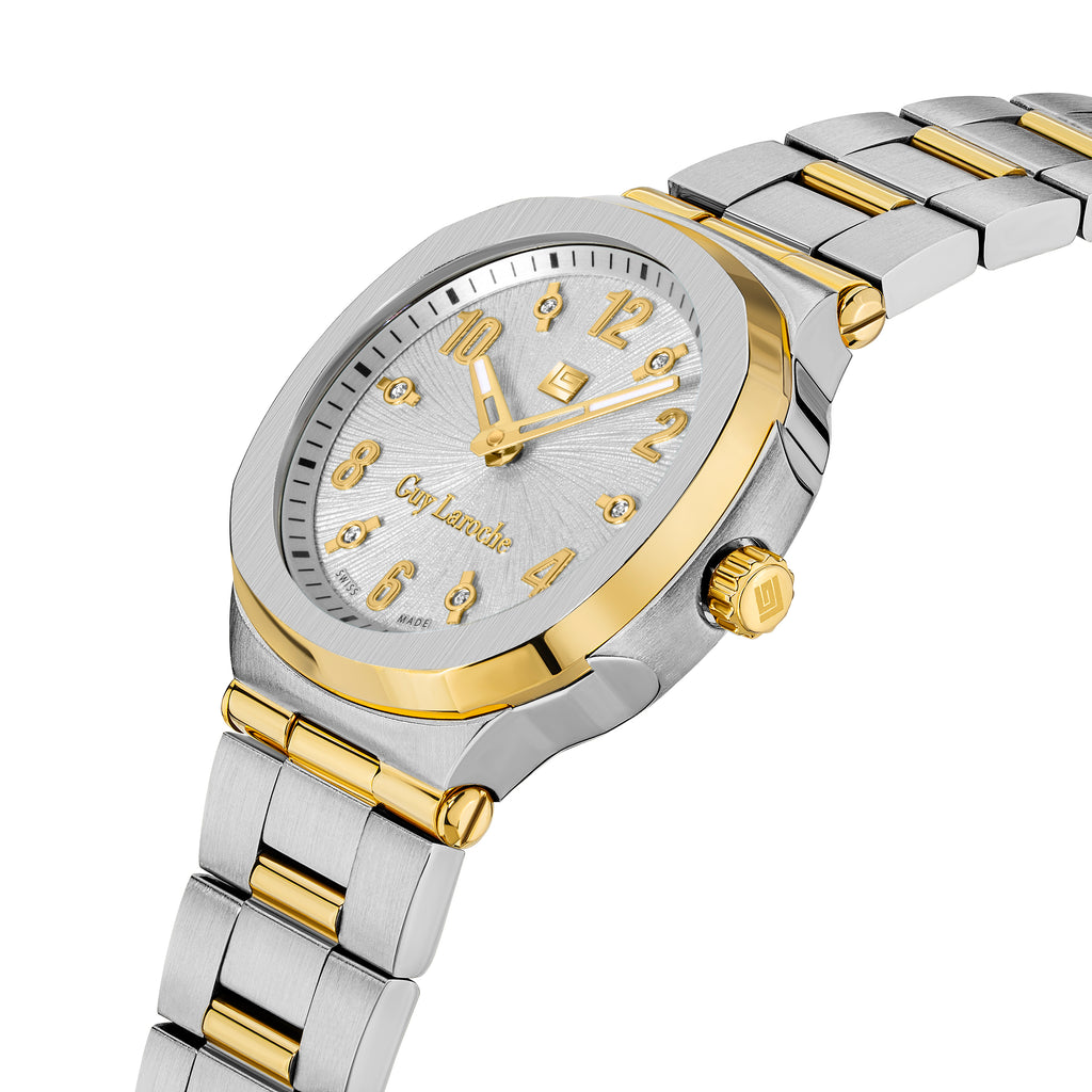 Guy Laroche Adalog White Dial Wath's Watch