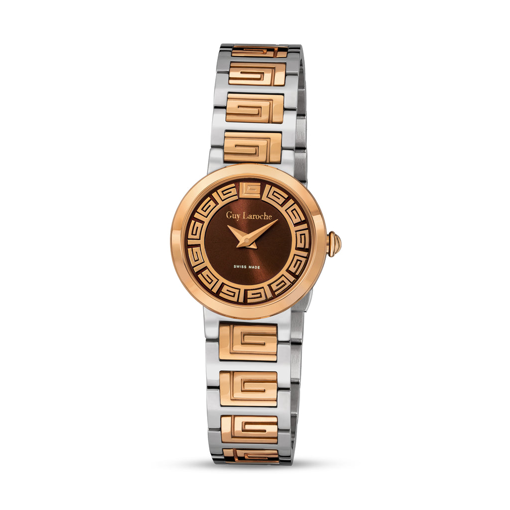 Guy Laroche Talog Brown Dial Wath's Watch
