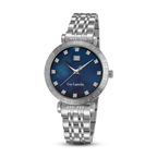Guy Laroche - Blue Mop Stone Dial Women's Watch with Stainless Steel Bracelet